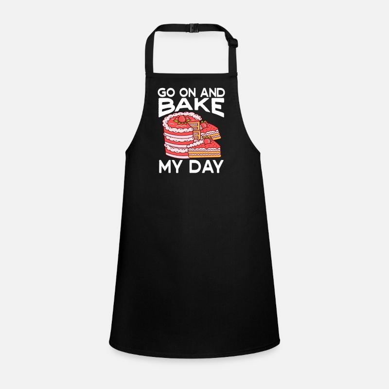 Bäcker Patissier Bake My Day Backen Schürze für Kinder
