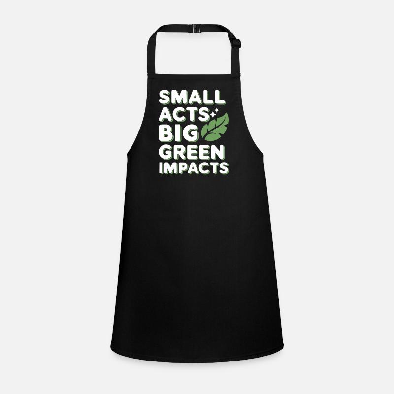 Climate optimism, Earth Day, Sustainability Children's Apron