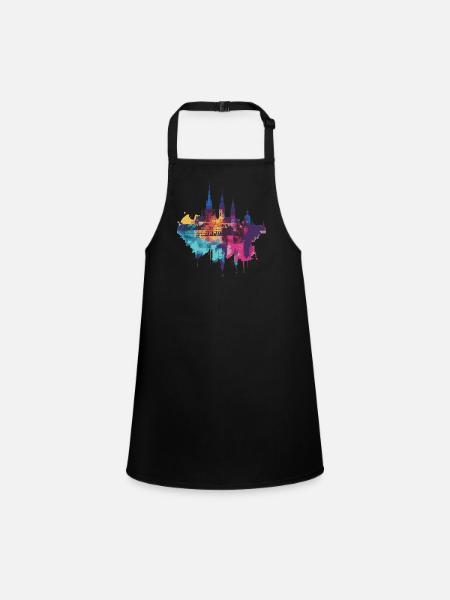 Pose - Children's Apron - black - Front