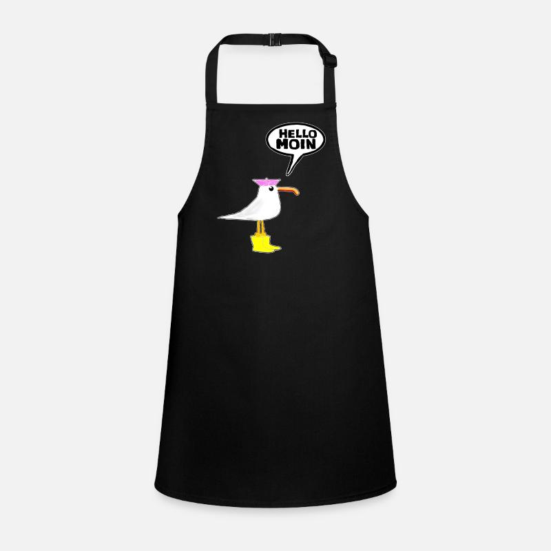 Hello Seagull Rubber Boots Boots Hello Moin Children's Apron