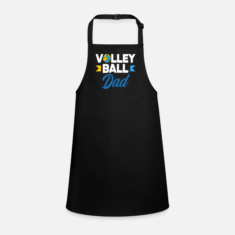 Volleyball Dad Passionate Children's Apron