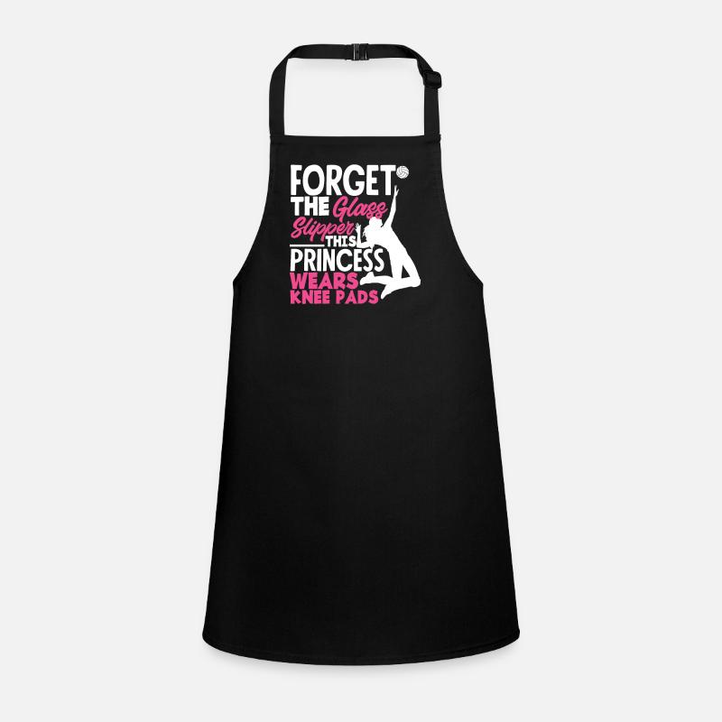 This princess plays volleyball Children's Apron