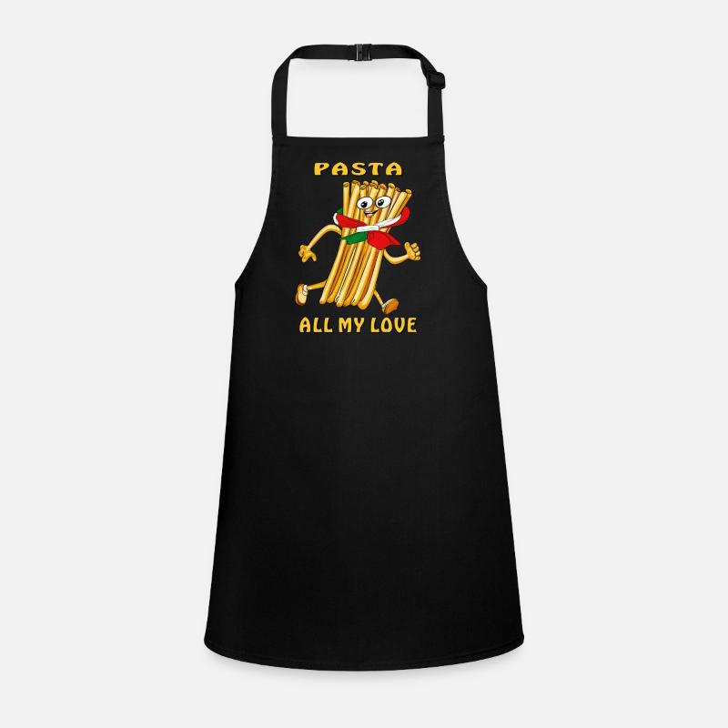 PASTA ALL MY LOVE Children's Apron