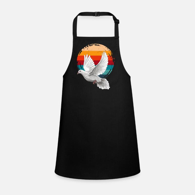 Peace in Motion – Dove in the Sunset Children's Apron