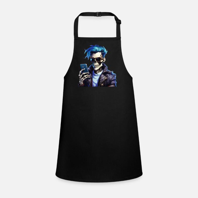 SKELETON MAN Children's Apron