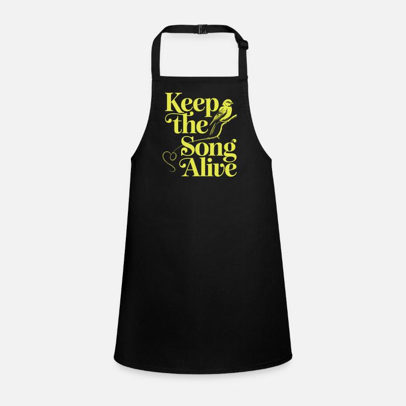 Pet, canary, owner, bird lover and Children's Apron