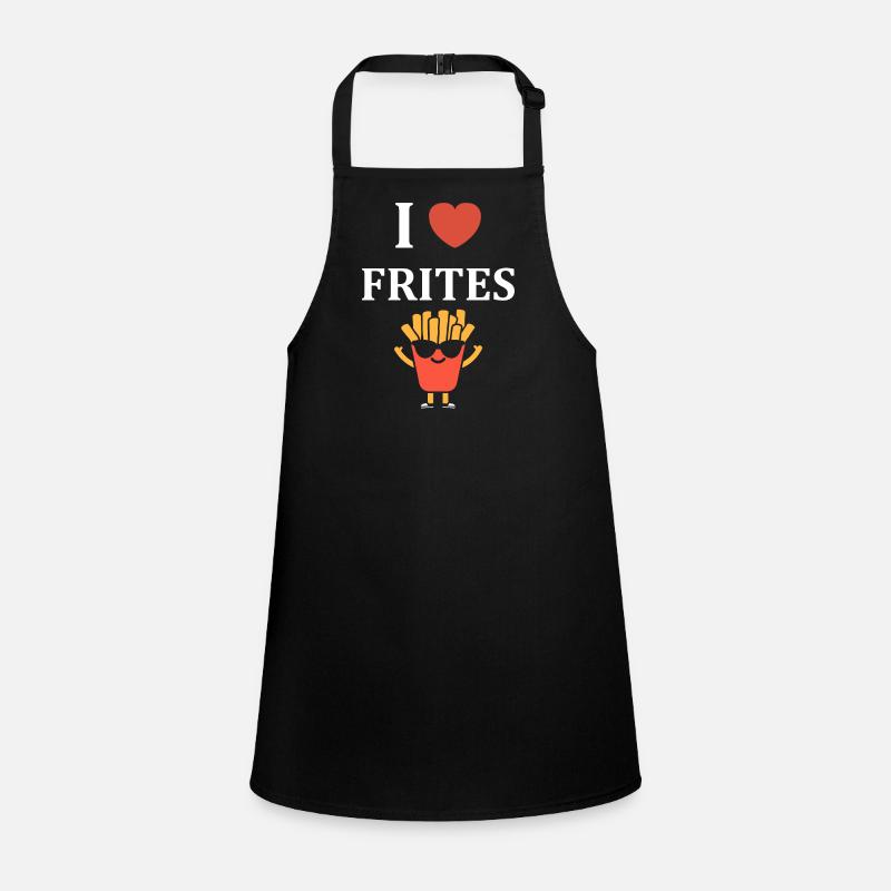 french fries Children's Apron