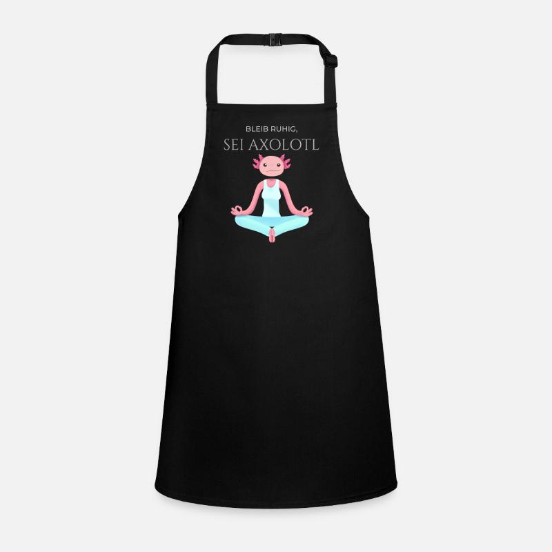 Stay calm, be axolotl Children's Apron