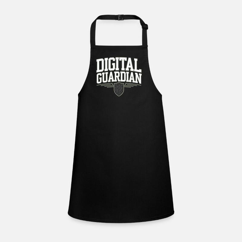 Ethical Hacking Cybersecurity Digital Children's Apron