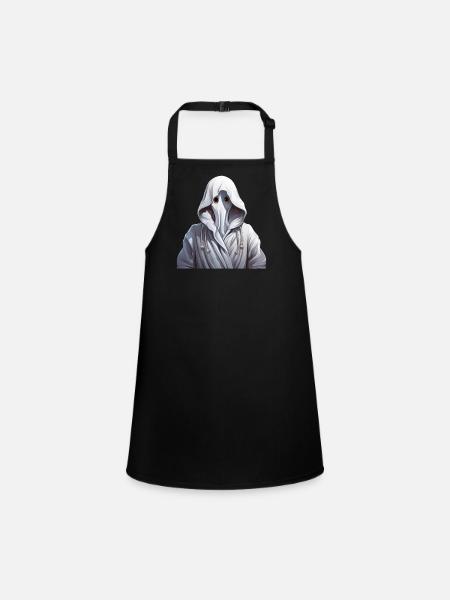 SPIRIT - Children's Apron - black - Front