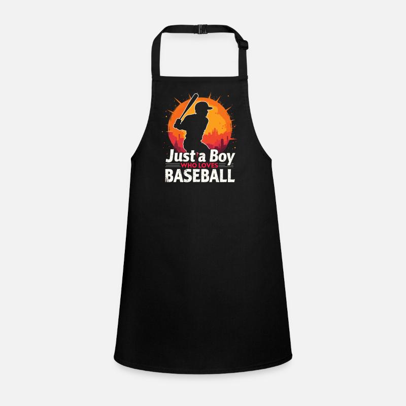 Baseball, Joueur De Baseball, Garçon, Joueur De Baseball Tablier Enfant