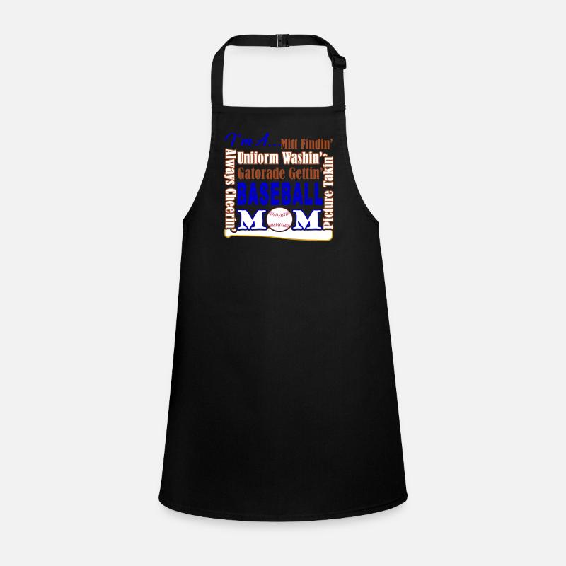 I am Baseball Mom Children's Apron