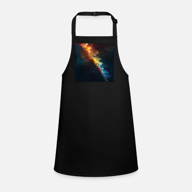 Querflöte Schürze für Kinder