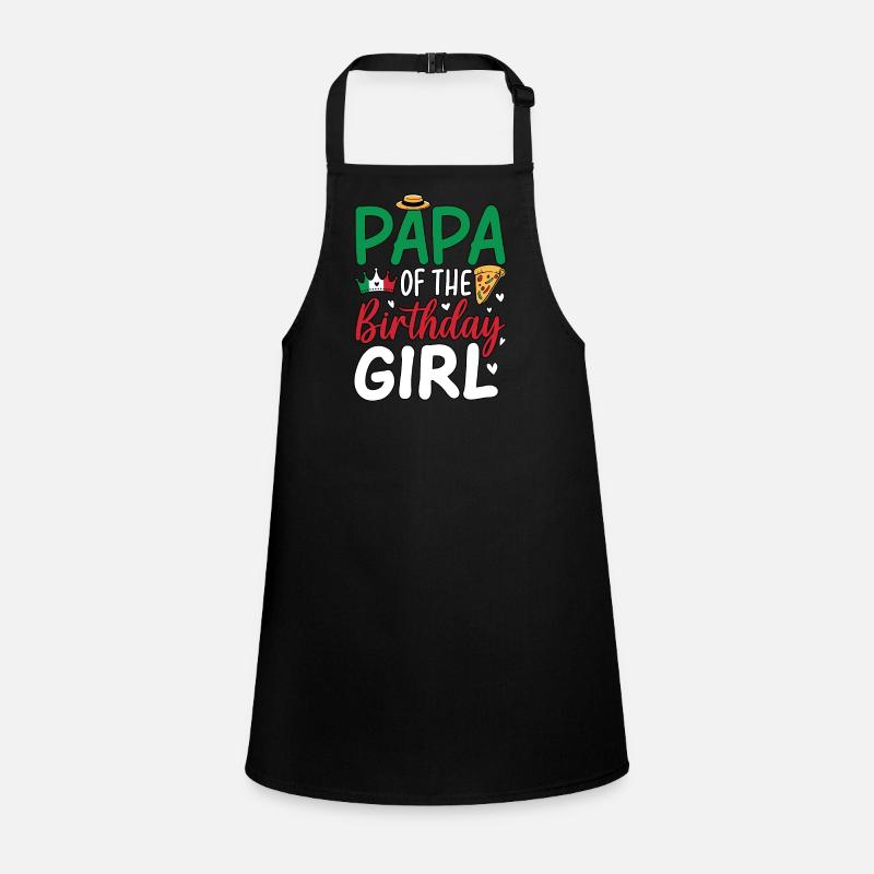 Papa de la fille d’anniversaire Tablier Enfant