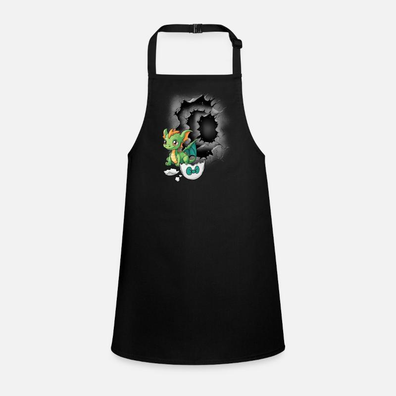 Baby Dino Dragon Dragon Eggshell Hatch Children's Apron