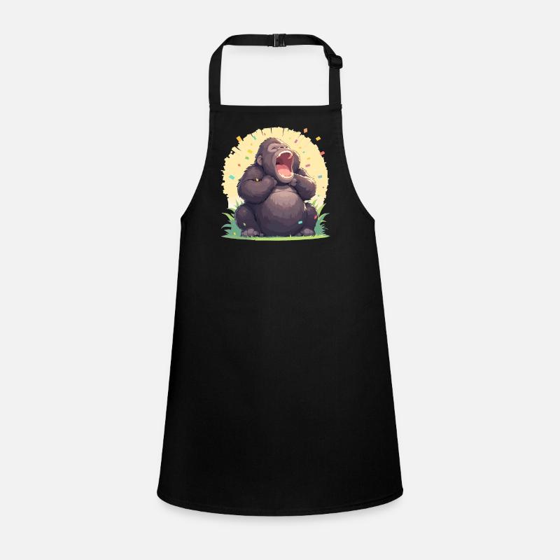 Gorillas Gorilla Children's Apron
