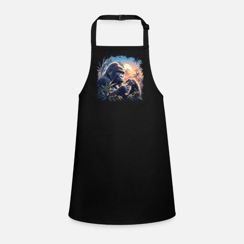 Gorillas Gorilla Children's Apron