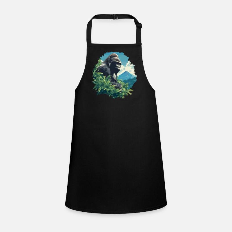Gorillas Gorilla Children's Apron