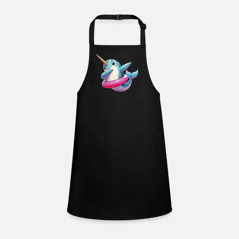 Narval, Baleine, Créature Marine, Licorne, Océan Tablier Enfant