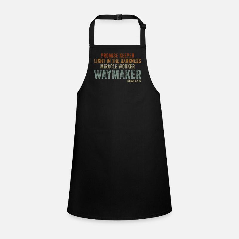 Waymaker Promise Keeper Miracle Worker Children's Apron