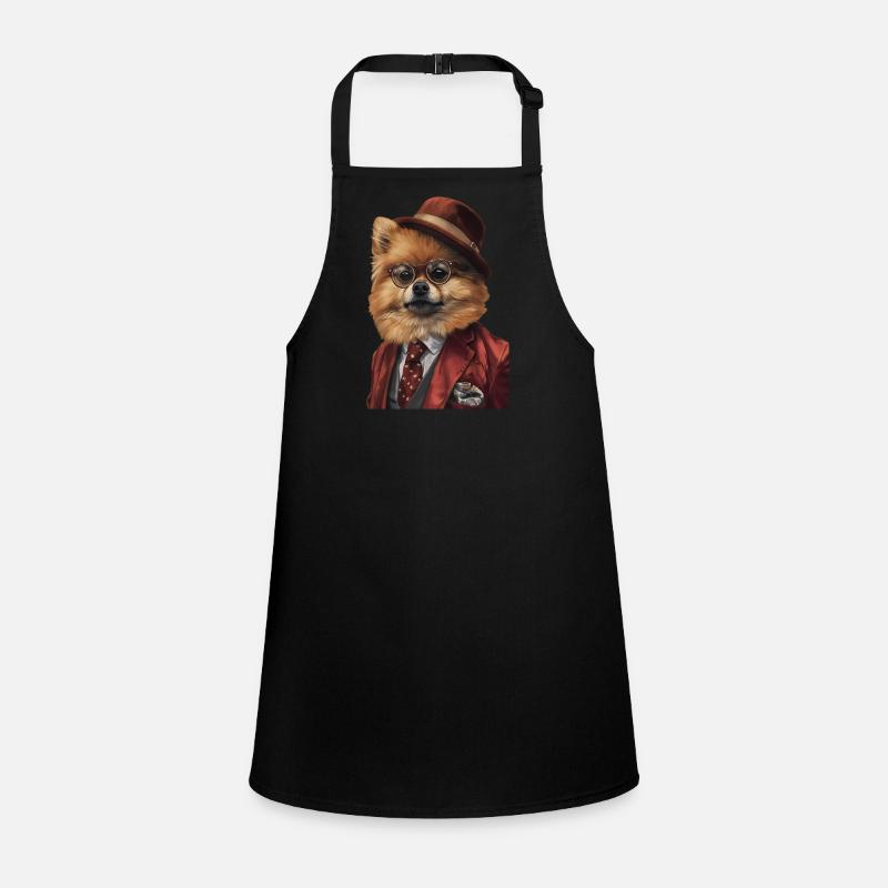 Zwergspitz Schürze für Kinder