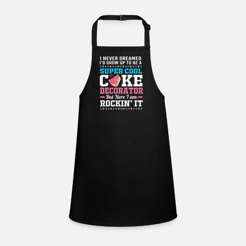 Cake Tartlet Decoration Cake Children's Apron