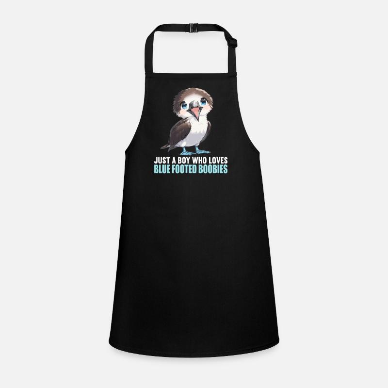 Blue-footed booby Children's Apron