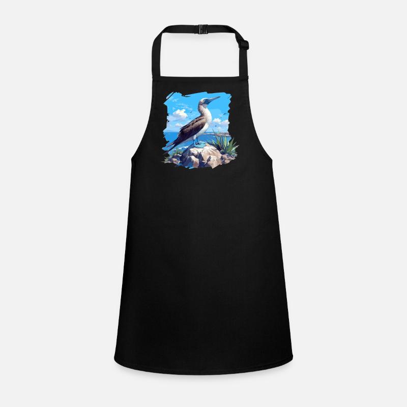 Blue-footed booby Children's Apron