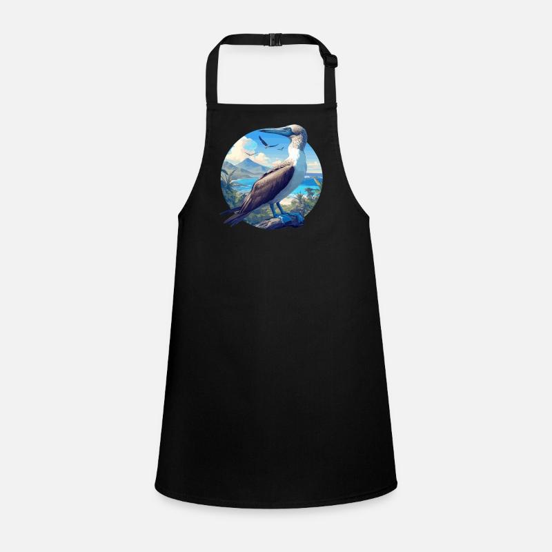 Blue-footed booby Children's Apron
