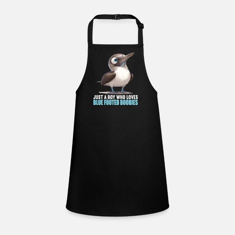 Blue-footed booby Children's Apron
