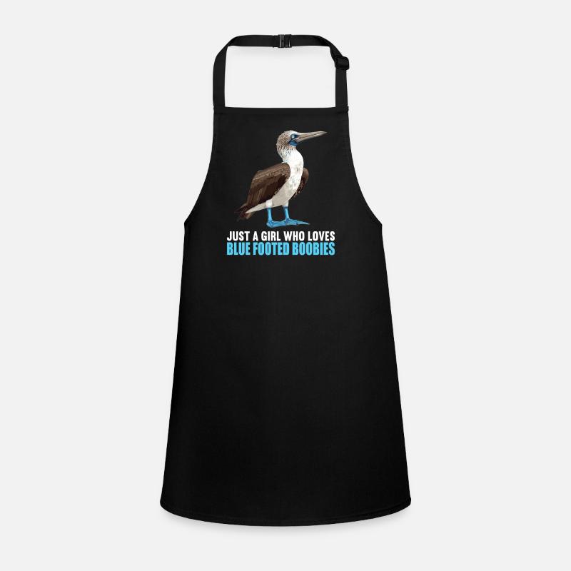 Blue-footed booby Children's Apron