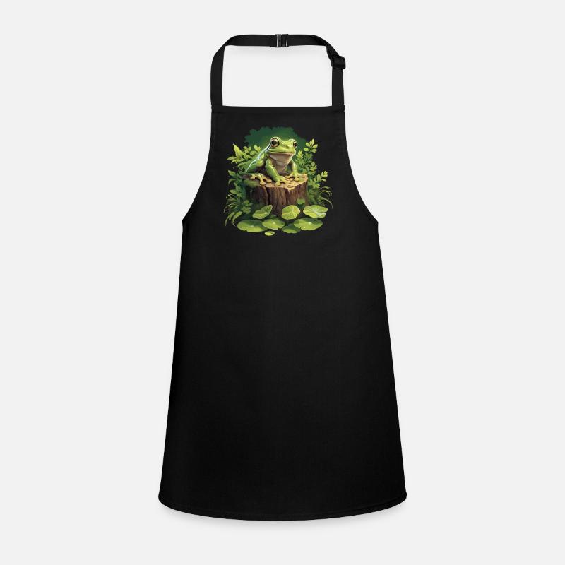 Frog Frogs Children's Apron