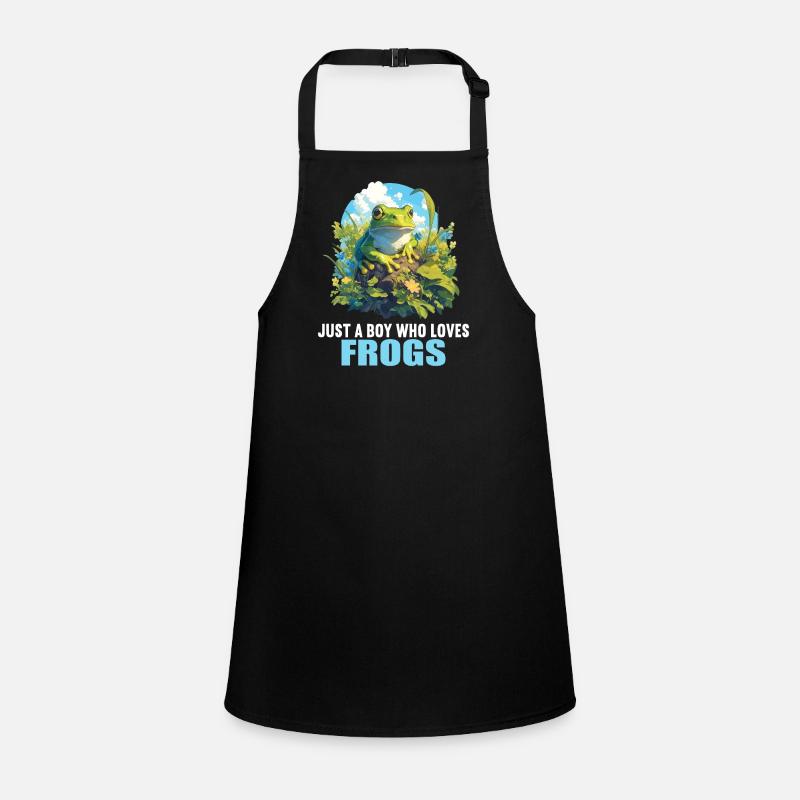 Frog Frogs Children's Apron