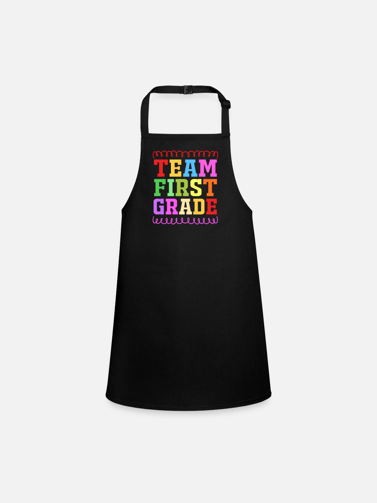 First Year - Children's Apron - black - Front