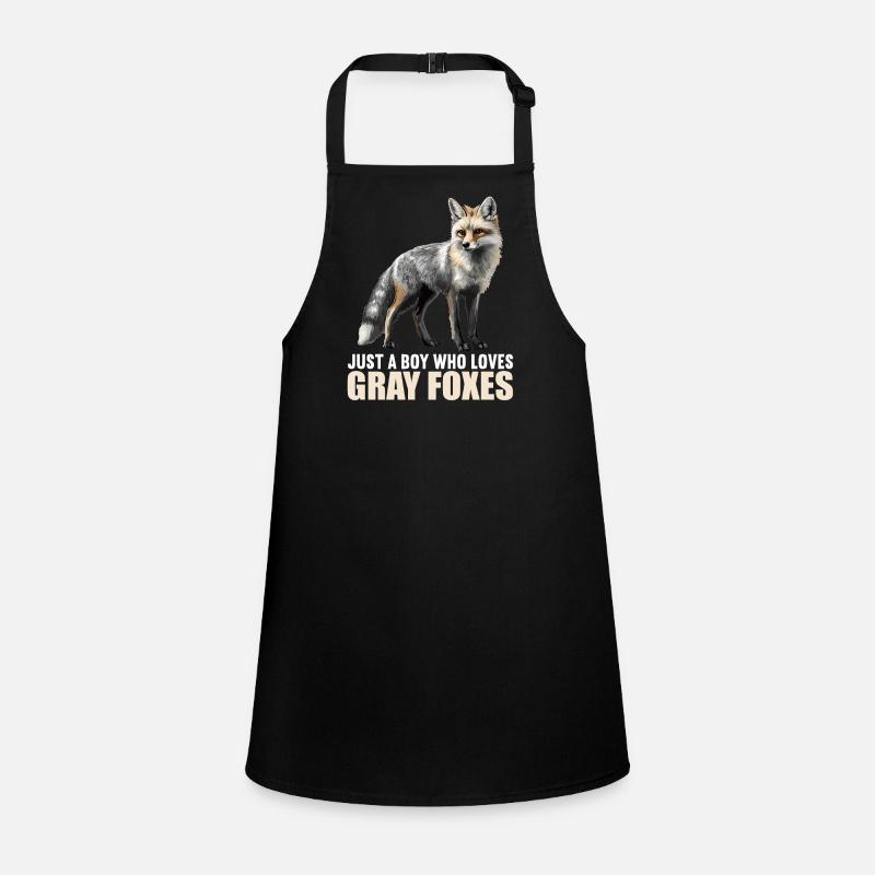 Gray foxes Gray fox Children's Apron