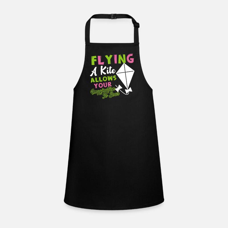Kite Flying A Kite Allows Your Imagination To Soar Children's Apron