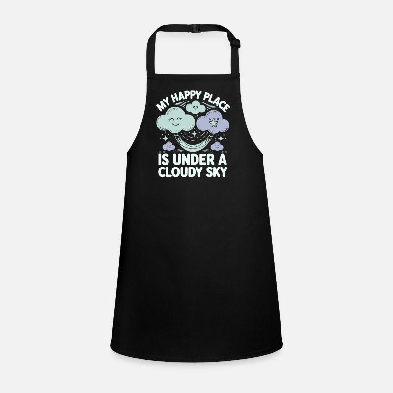 Cloudy view, Relaxing sky, Dreamy Children's Apron