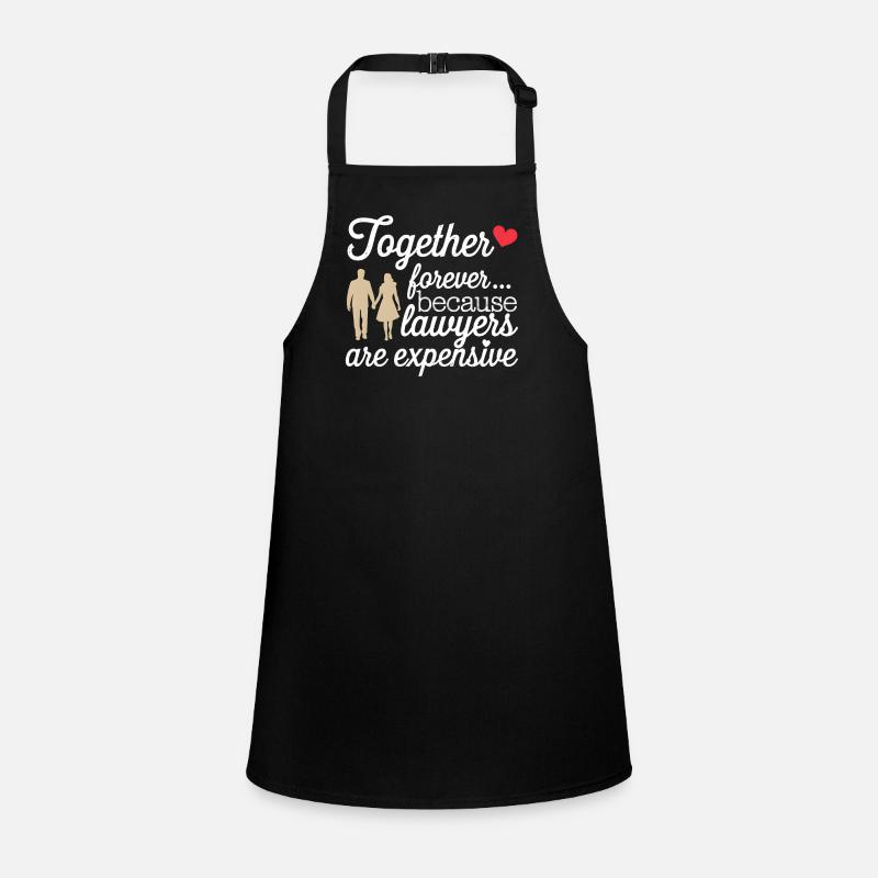 Anniversaire & Anniversaire de mariage Drôle Dicton Saint-Valentin Tablier Enfant