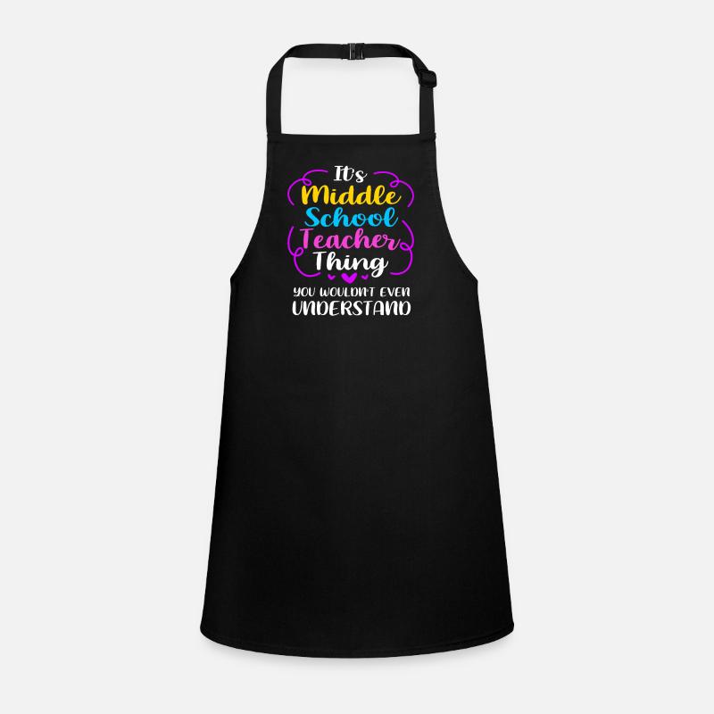 Middle School Teachers Children's Apron
