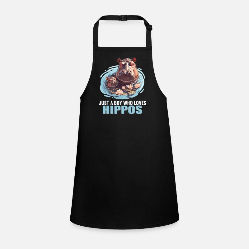 Hippopotame Hippopotame Tablier Enfant