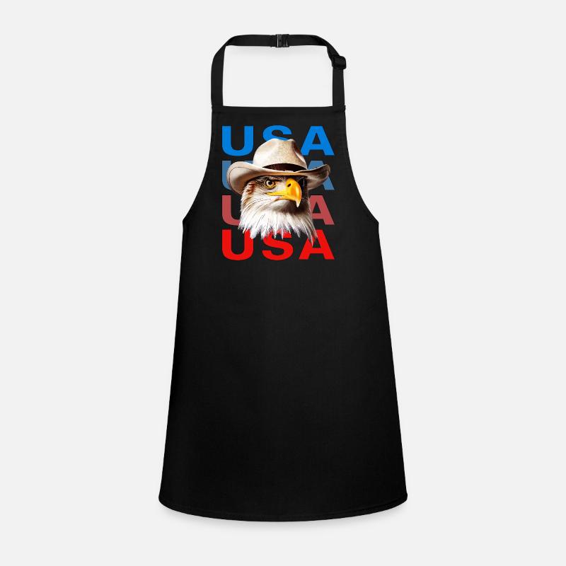 WHITE-HEADED SEA EAGLE USA Children's Apron