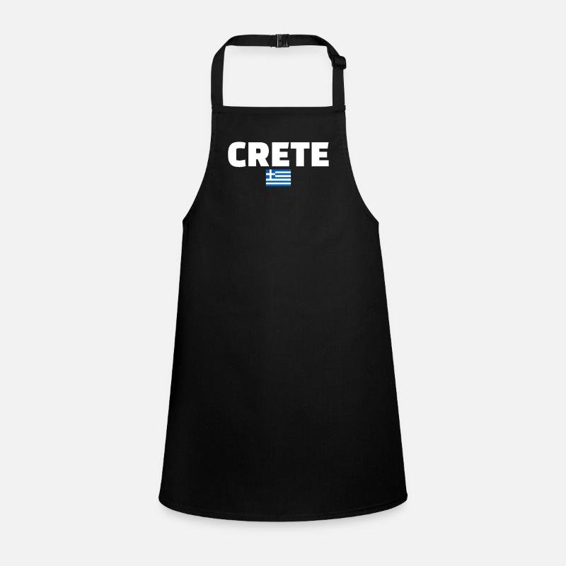 Crète Grèce Drapeau grec Grec Tablier Enfant