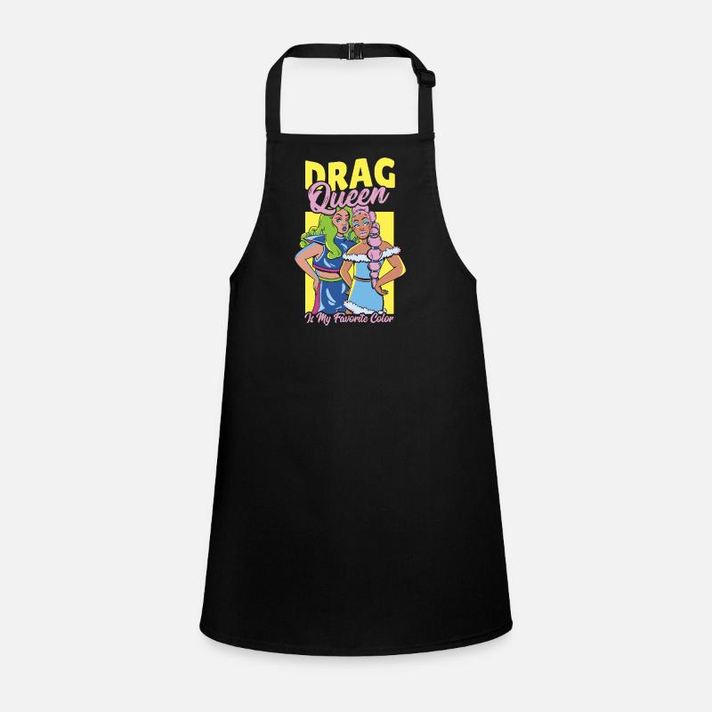 Doll Face Nightclubs Cabarets Drag Queen Pride Children's Apron