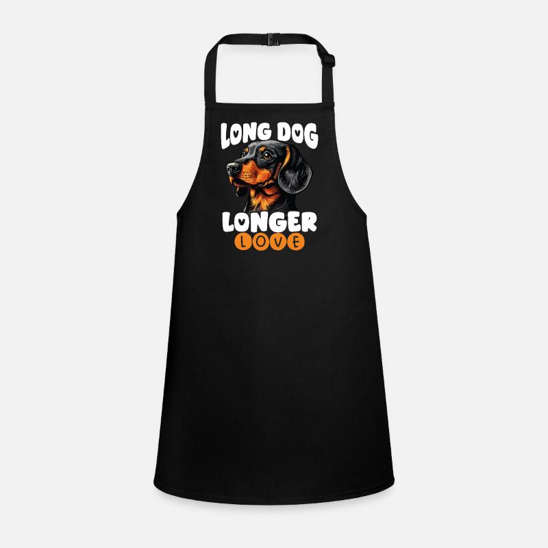 Dackel chien teckel long chien plus long amour Tablier Enfant
