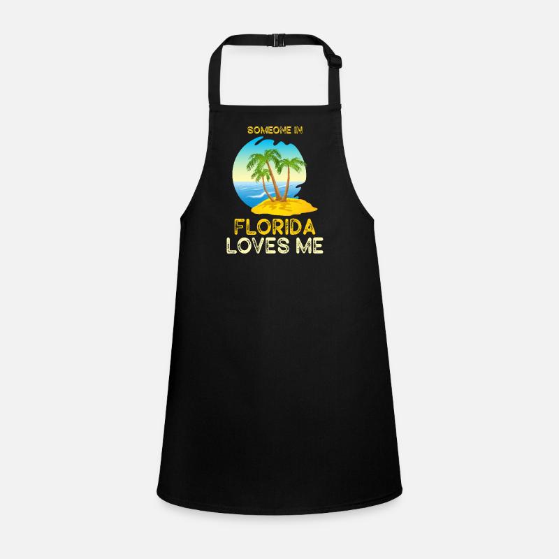 Quelqu’un en Floride m’aime Tablier Enfant