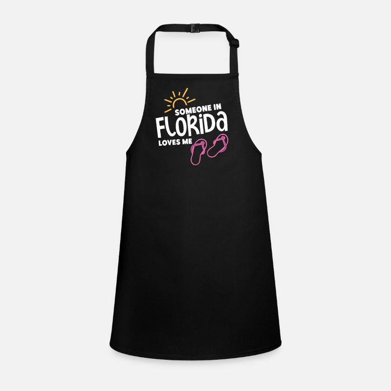 Quelqu’un en Floride m’aime Tablier Enfant