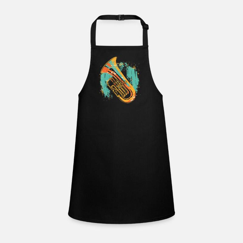 Tuba Graphic Children's Apron