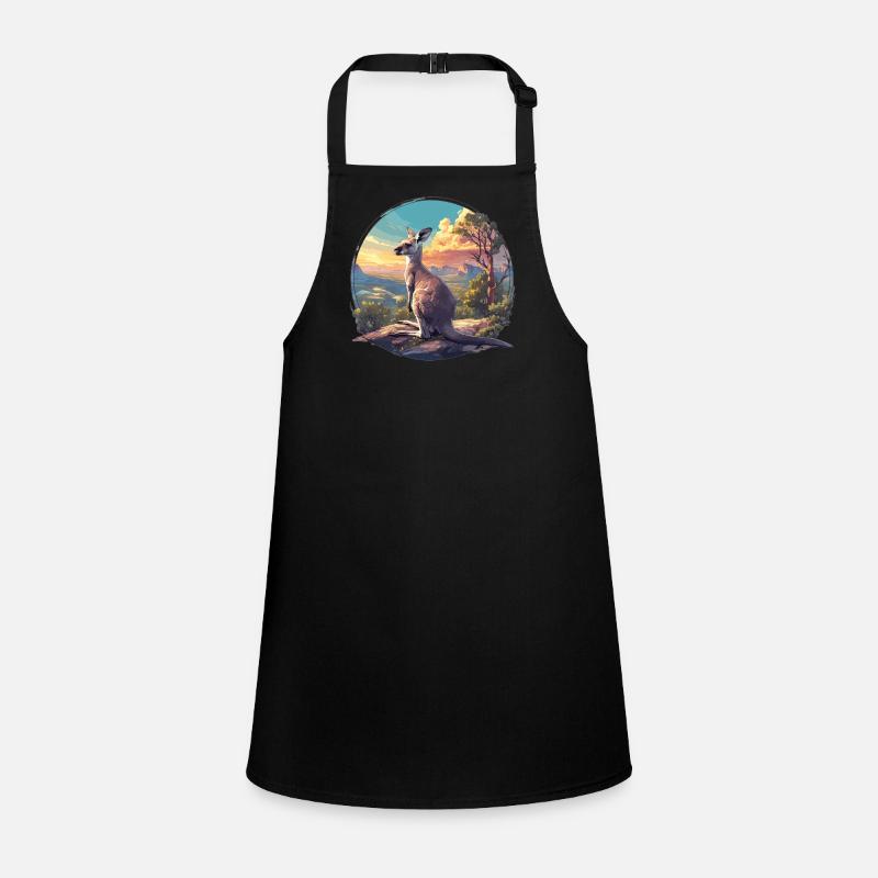 Kangaroos Kangaroo Children's Apron