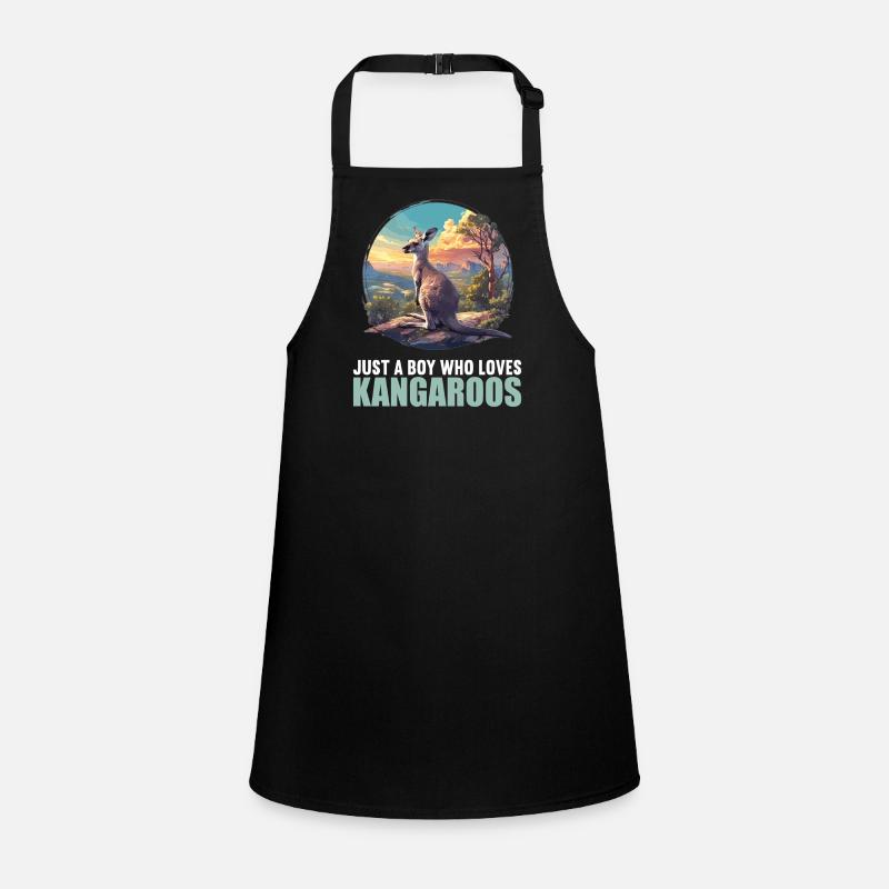 Kangaroos Kangaroo Children's Apron