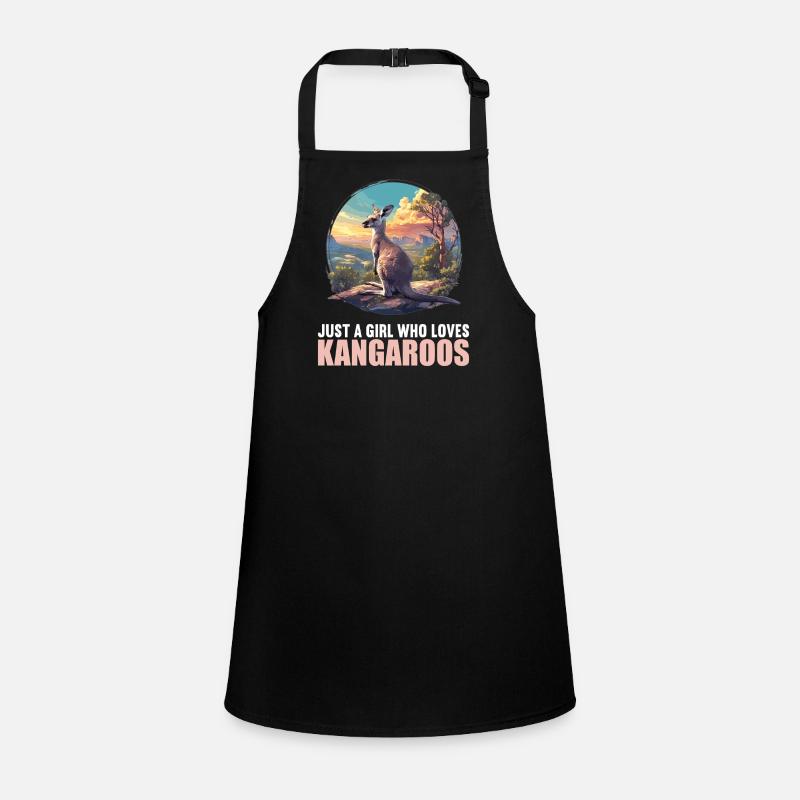 Kangaroos Kangaroo Children's Apron